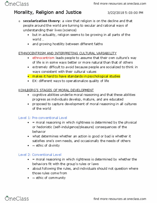 PSYC14H3 Chapter 7 & 12: PSYC14 Final Notes (3E) thumbnail